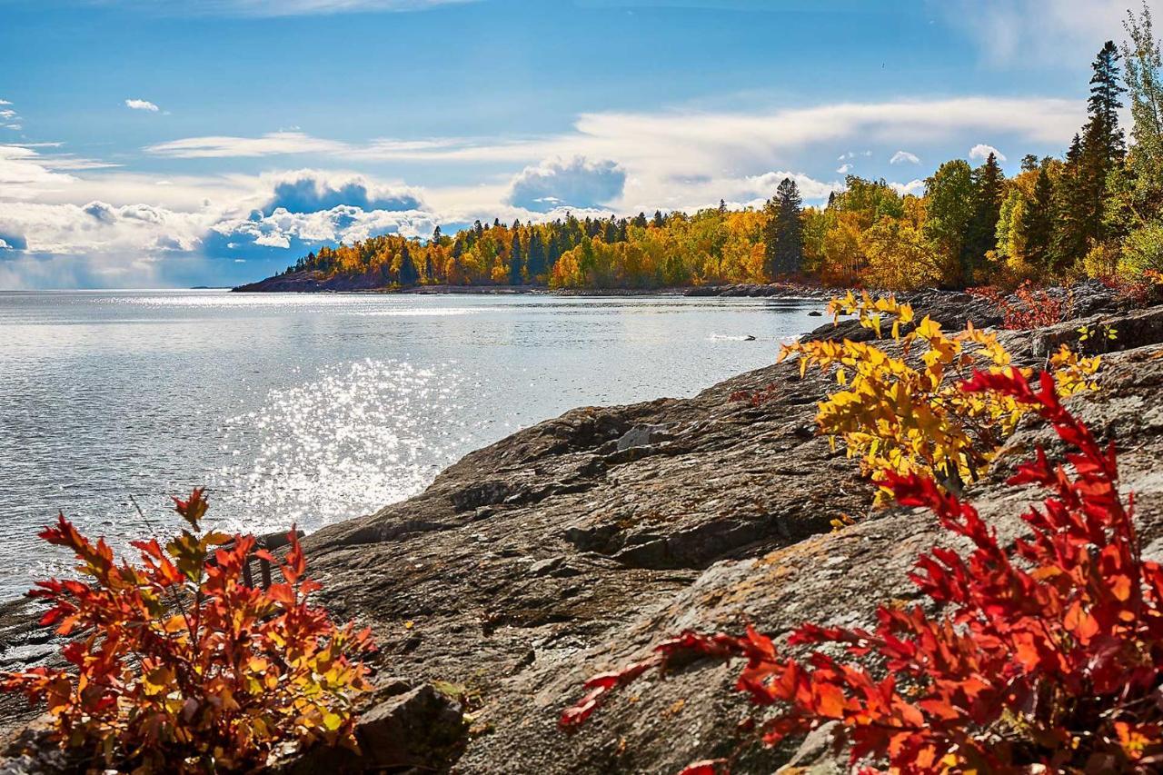 Reflections Cabin On Lake Superior - Near Lutsen Schroeder Exterior foto