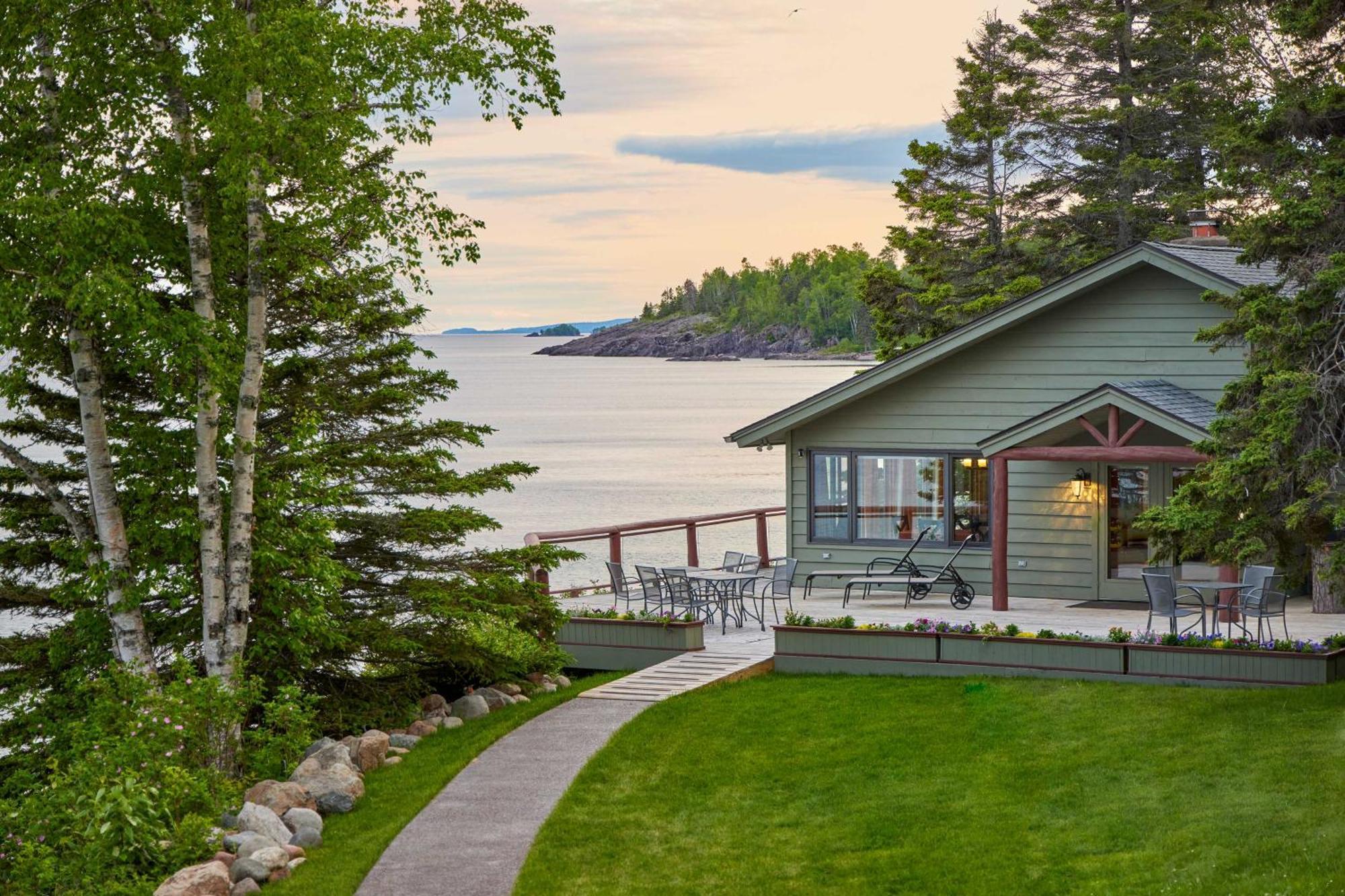 Reflections Cabin On Lake Superior - Near Lutsen Schroeder Exterior foto