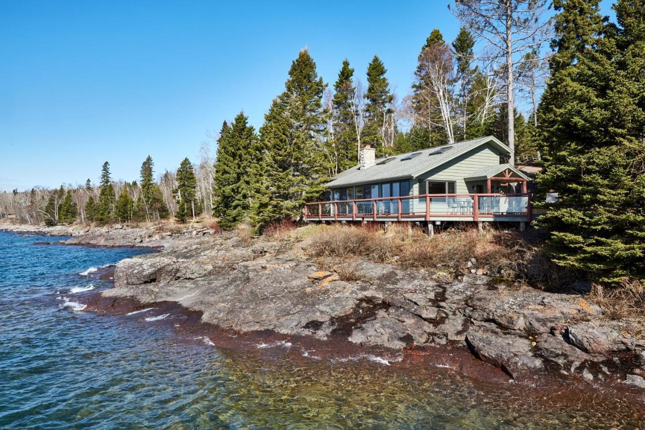 Reflections Cabin On Lake Superior - Near Lutsen Schroeder Exterior foto