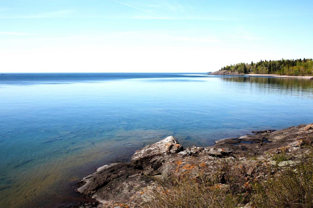 Reflections Cabin On Lake Superior - Near Lutsen Schroeder Exterior foto